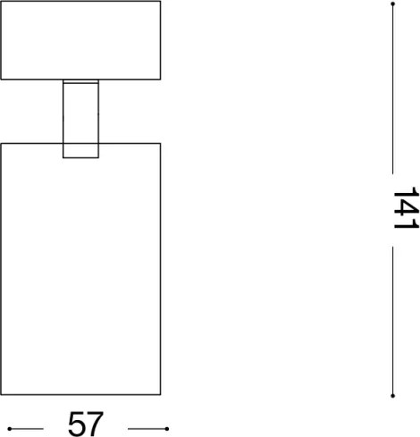 Ideal Lux - Spot LED DYNAMITE 1x GU10/7W/230V, CRI 90, alamă