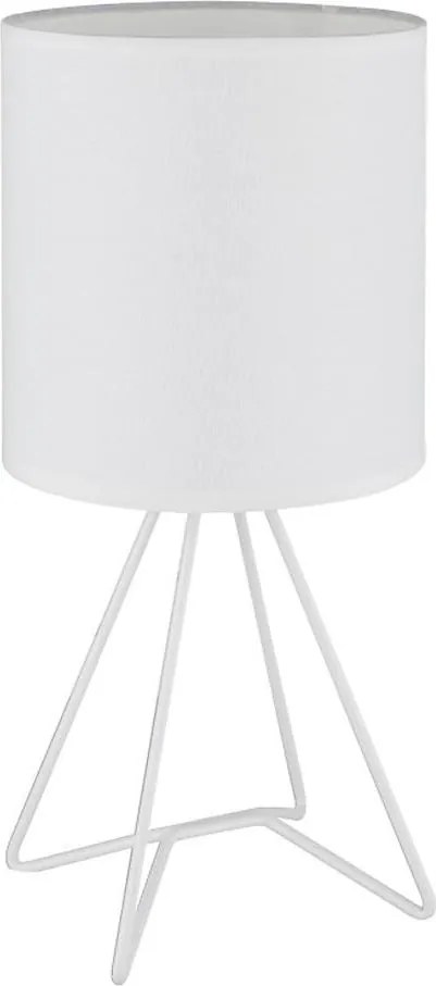 Globo 21734W - Lampă de masă TAMIAN 1xE14/40W/230V albă