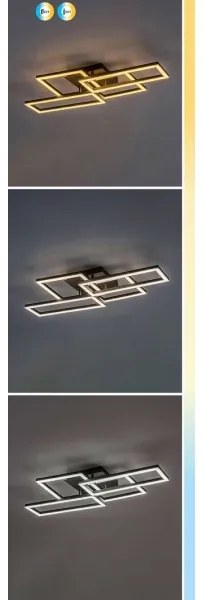 Rabalux 71389 - Plafonieră LED DRUSUS, reglabilă, 40W/230V 3000-6500K + telecomandă