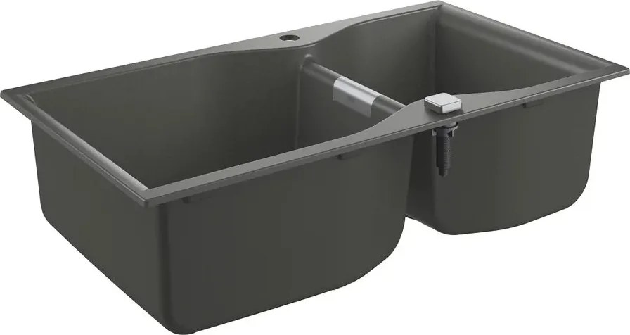Chiuveta compozit Grohe K700 90x50.2 cm gri