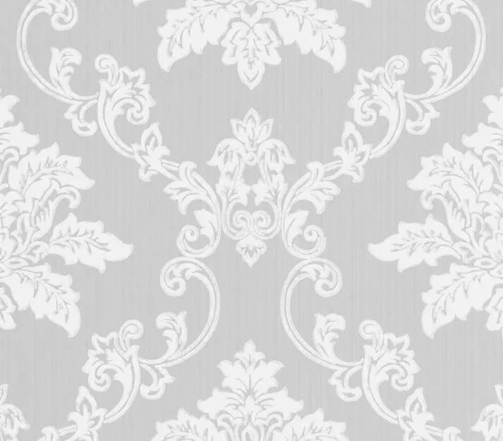 Tapet Hampton, Grey Luxury Damask, 1838 Wallcoverings, 5.3mp / rola