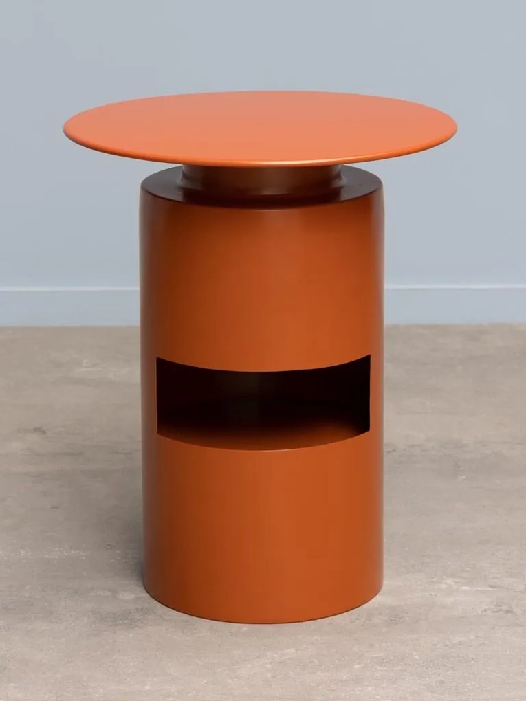 Masuta laterala, din metal, orange Shifumi