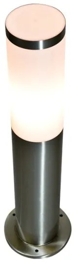 Lampă de exterior LIVIA 1xE27/10W/230V 45 cm IP44 argintie