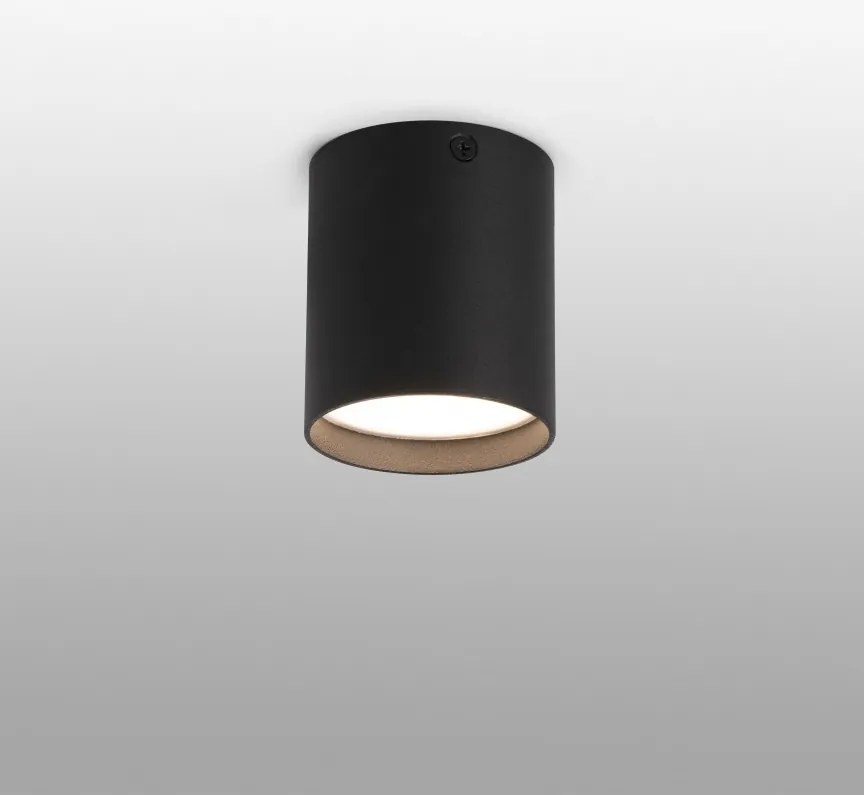 Spot LED aplicat plafon design modern HARU negru