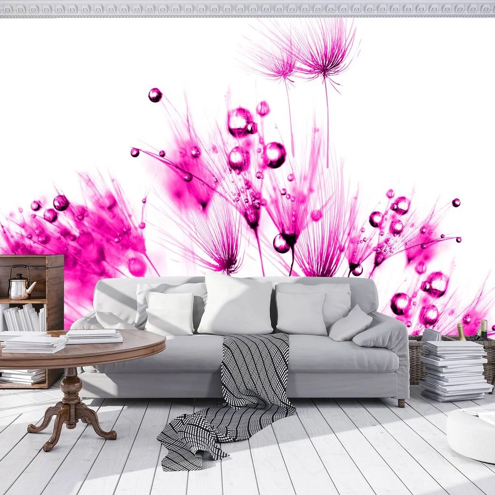 Fototapet - Roua - roz (152,5x104 cm)