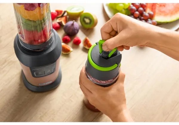 Sencor - Blender pentru smoothie cu accesorii incluse 800W/230V cupru