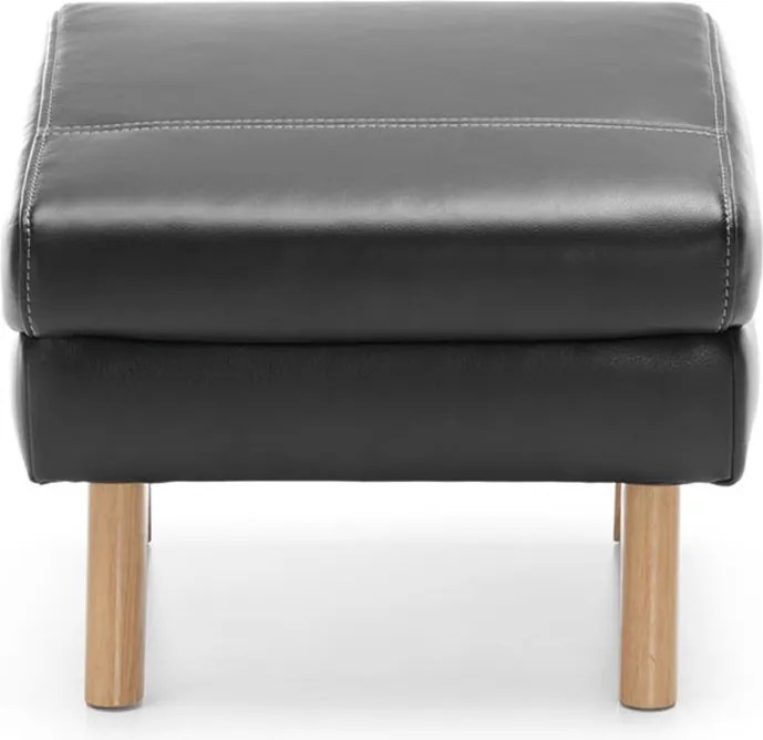 Taburet lemn masiv FIORD –, 53 × 44 × 52 cm