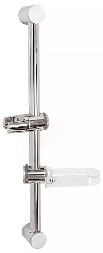 Bara de dus reglabila crom Ferro Rail 60 cm