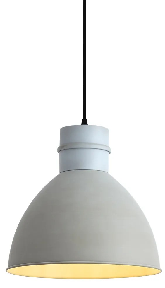 Lampă suspendată în stil rustic gri - Dory
