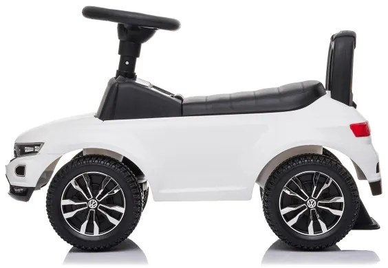 Bicicletă fără pedale Volkswagen albă/neagră