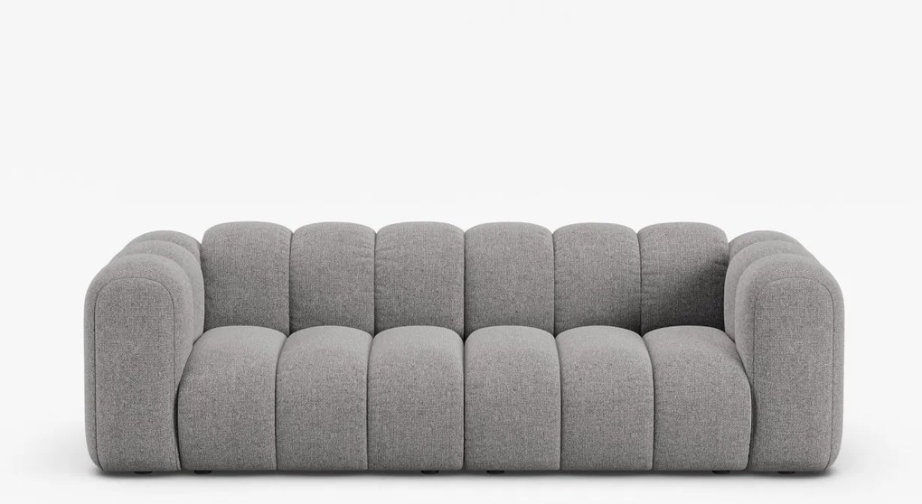 Canapea Lupine 3 locuri chenille Eden L230 cm