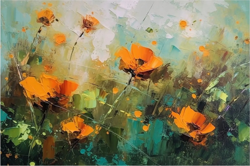 Tablou - Flori (90x60 cm)