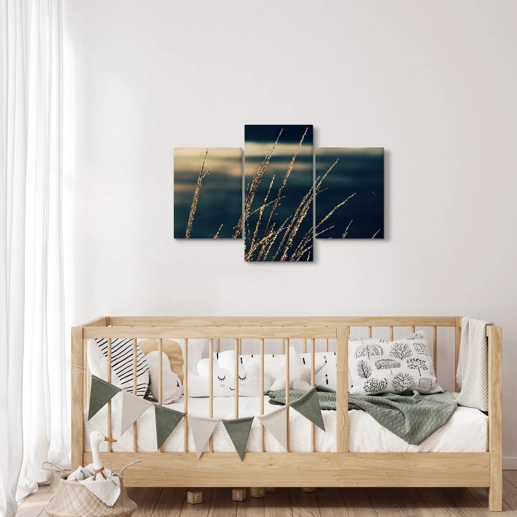 Tablou cu ierburi (90x60 cm)