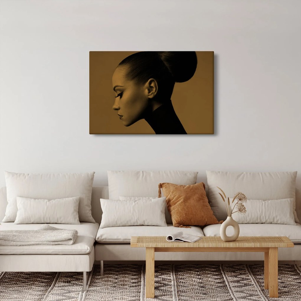 Tablou - Femeie în profil (90x60 cm)
