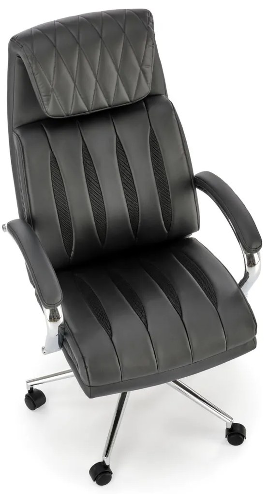 Scaun de birou Romano negru H121 cm