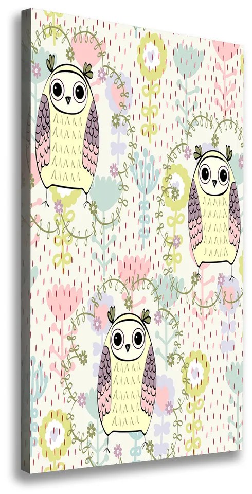 Print pe pânză Owls