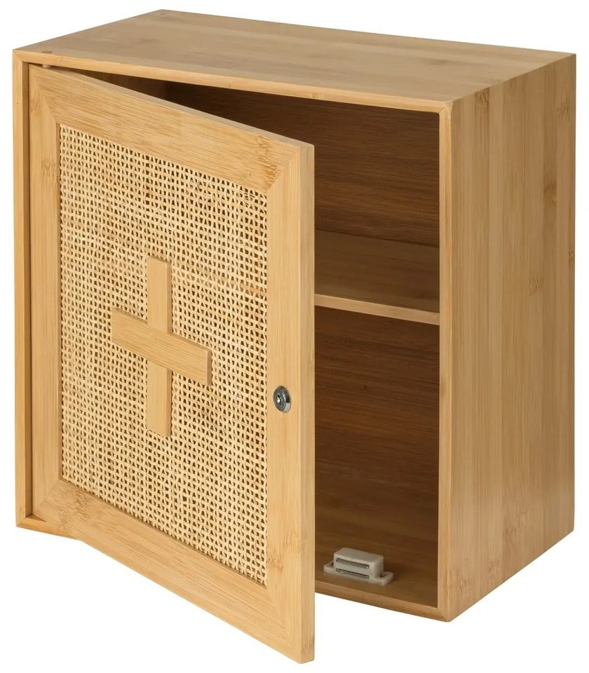 Dulap baie din bambus Wenko Allegre