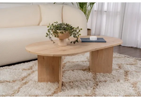 Măsuță de cafea NEL, stejar