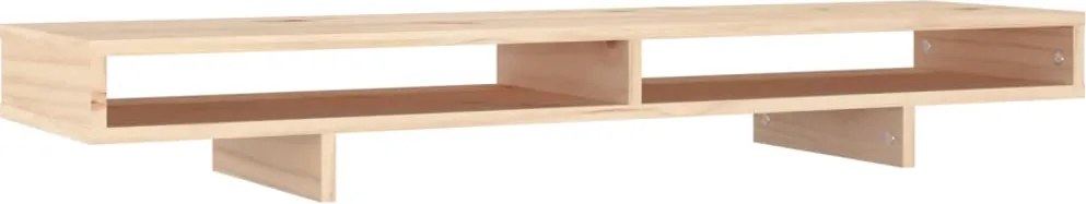 vidaXL Suport pentru monitor, 100x27x14 cm, lemn masiv de pin