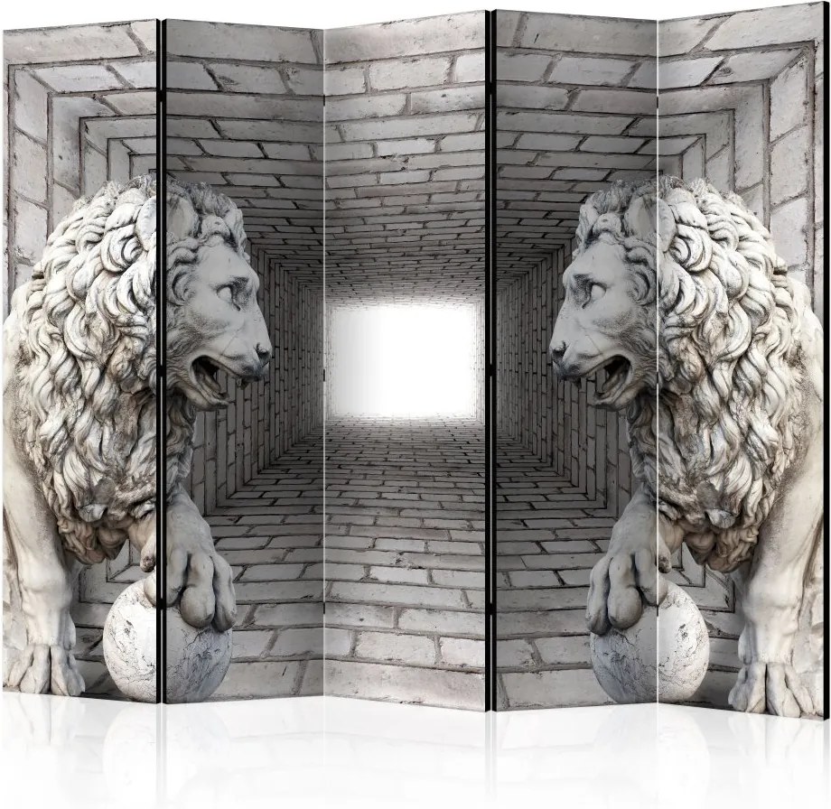 Bimago Paravan - Stone Lions 225x172cm