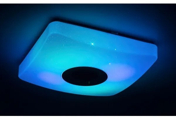 Rabalux - Plafonieră LED RGB dimmabilă cu difuzor, 18W/230V + telecomandă