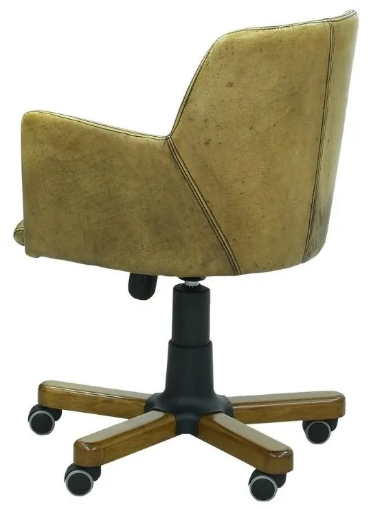 Scaun de birou galben ✔ model SKY