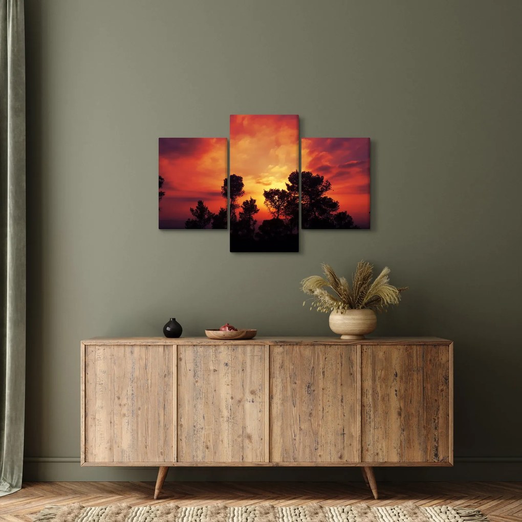 Tablou apus de soare (90x60 cm)