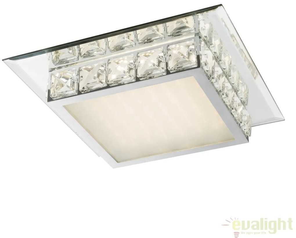Plafoniera LED moderna cu cristal K5 MARGO 12 Watt 49355 GL