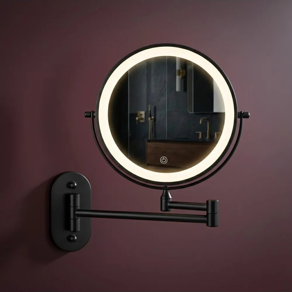 Oglinda LED Glow negru