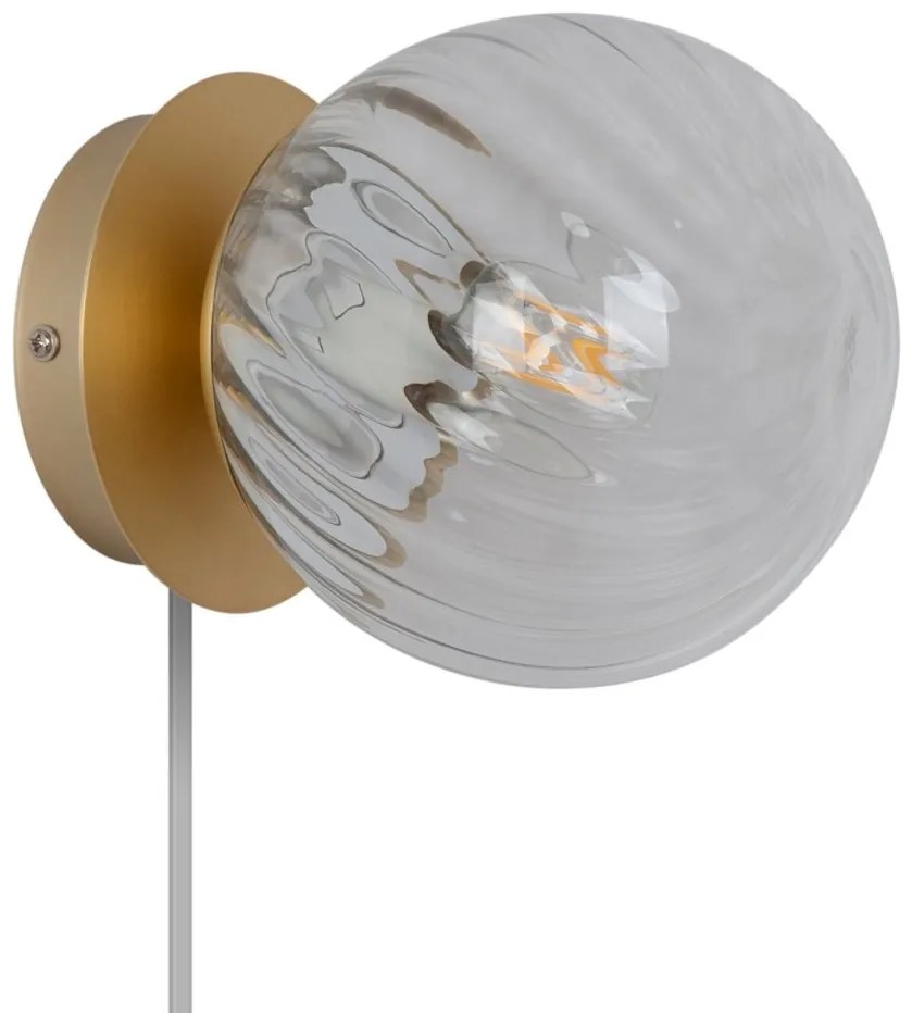 Aplica de perete design Art Deco Chisell 25 Brass