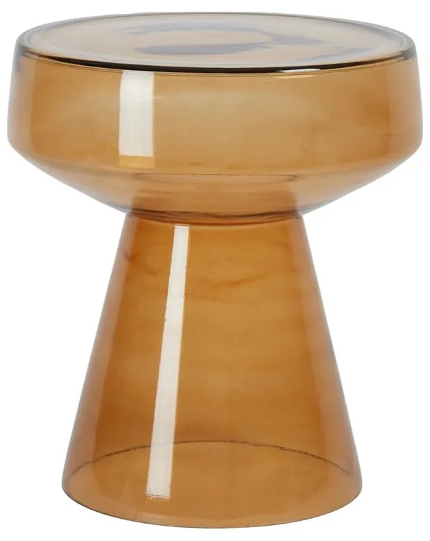 Măsuță auxiliară rotundă din sticlă ø 37 cm Dakwa – Light &amp; Living