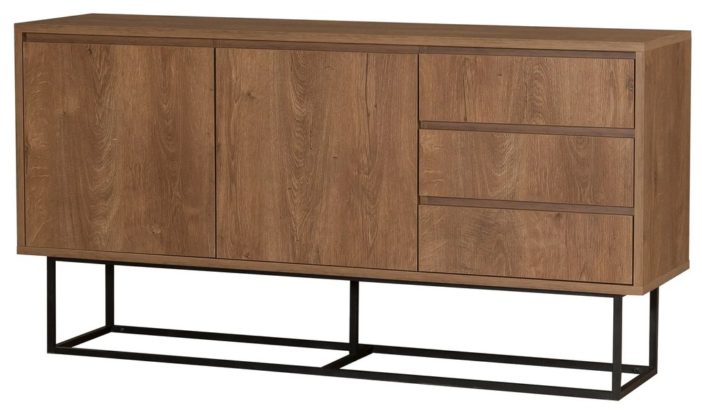 Mobilier living Lexuna 2 (Nuc + Negru). 1089092