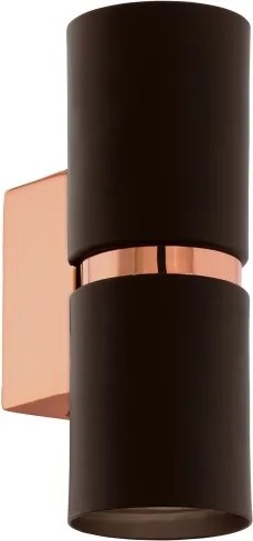 Eglo 95371 - Aplică LED de perete PASSA, 2x GU10-LED/4W/230V