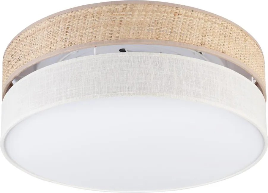 Plafonieră LED SIRJA BOHO LED/36W/230V Ø 45 cm bej/crem