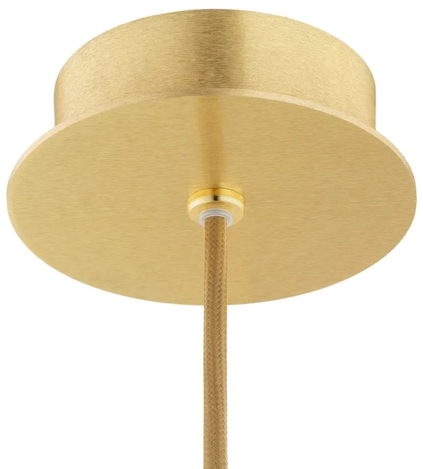 Lustra/Pendul design modern ALMIROS 25cm alama