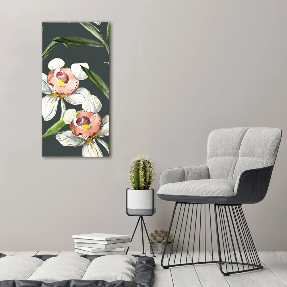 Tablou pe acril Model floral