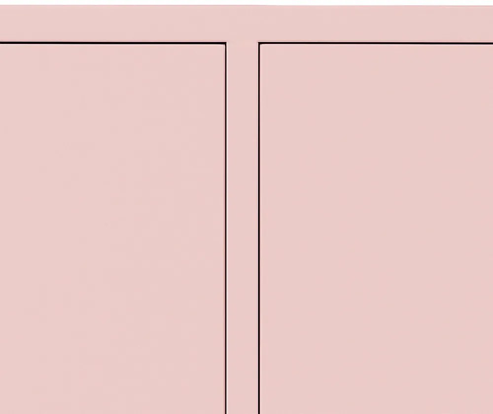 Boxie 2 uși dulap de perete 80x80x37 cm roz