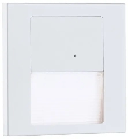 Paulmann 80002 - LED 1W lampă scări cu senzor TSARO 230V albă/lead