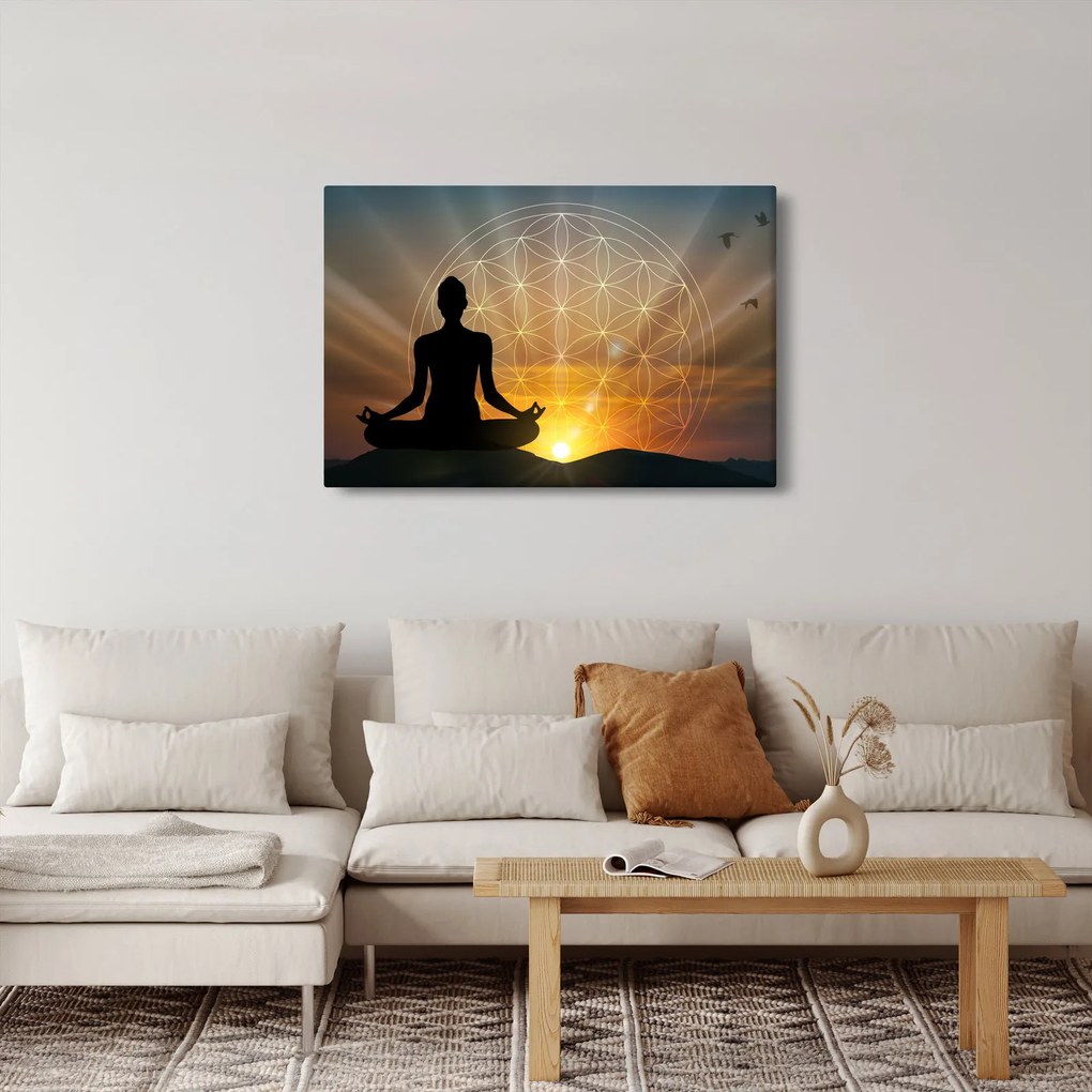 Tablou cu meditație (90x60 cm)