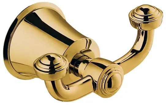 Cuier dublu Omnires Art Line auriu