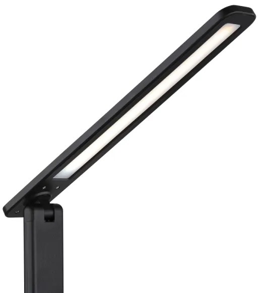 Lampă LED tactilă dimabilă de masă Globo 58439S BRIGHTON LED/5W/230V negru