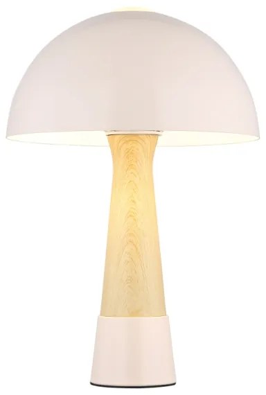 Globo 51570121 - Lampă de masă PAULIN 1xE27ILLU/40W/230V bej