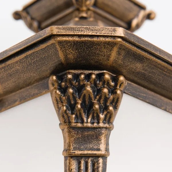 Orion - Aplica de perete pentru exterior AIKO 1xE27/60W/230V IP23 bronz/patină