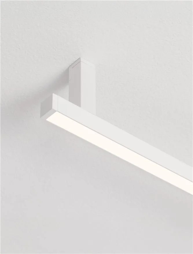 Plafoniera LED directionabila BRIANA alba