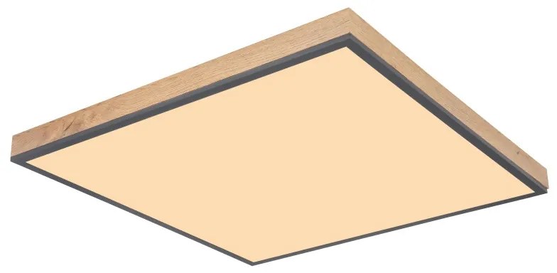 Plafoniera LED cu aspect lemn design slim DORO 36W
