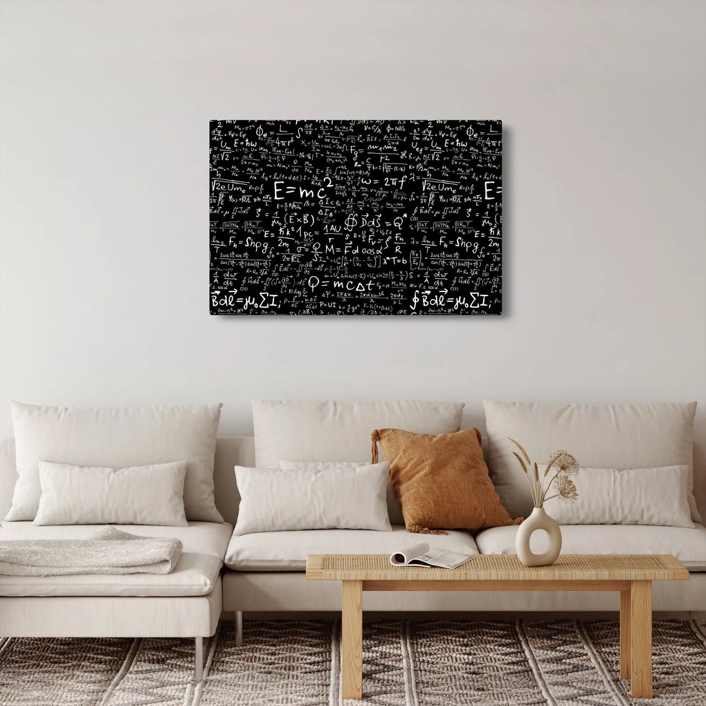 Tablou - Matematică (90x60 cm)