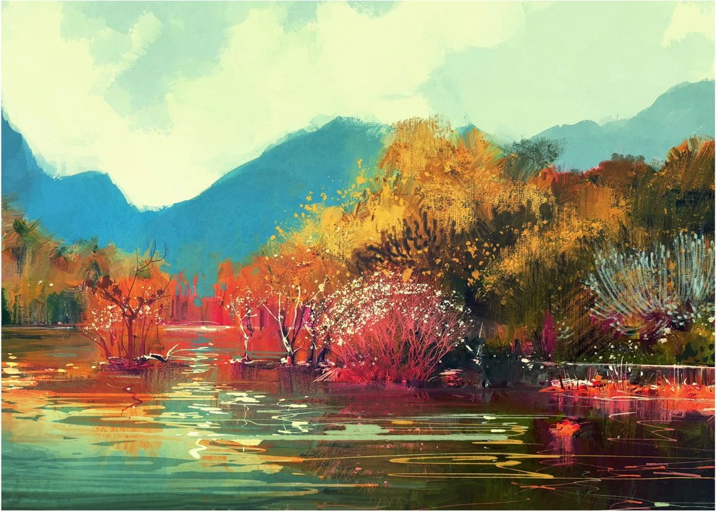 Tablou - Culorile toamnei (70x50 cm)