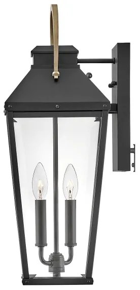 Hinkley HK-DAWSON-L - Aplica de exterior DAWSON L, 2xE14/40W/230V, IP44