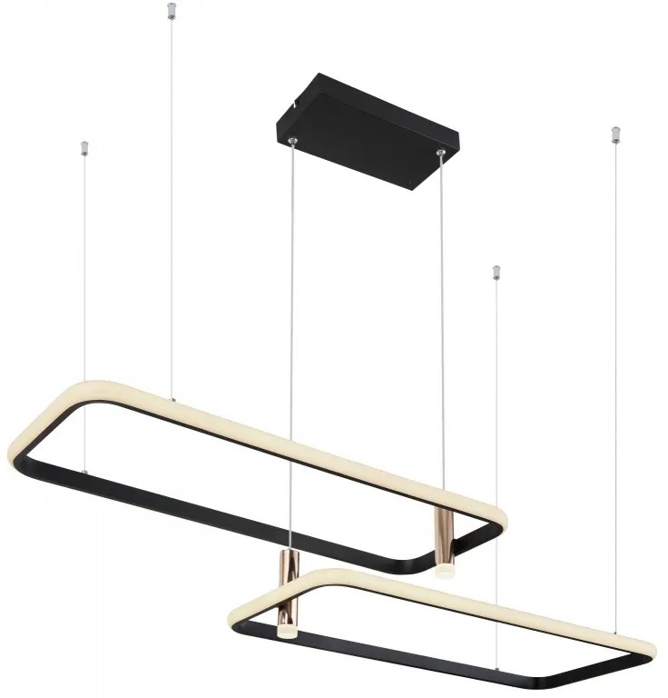 Lustra LED suspendata moderna cu telecomanda COCO 55W