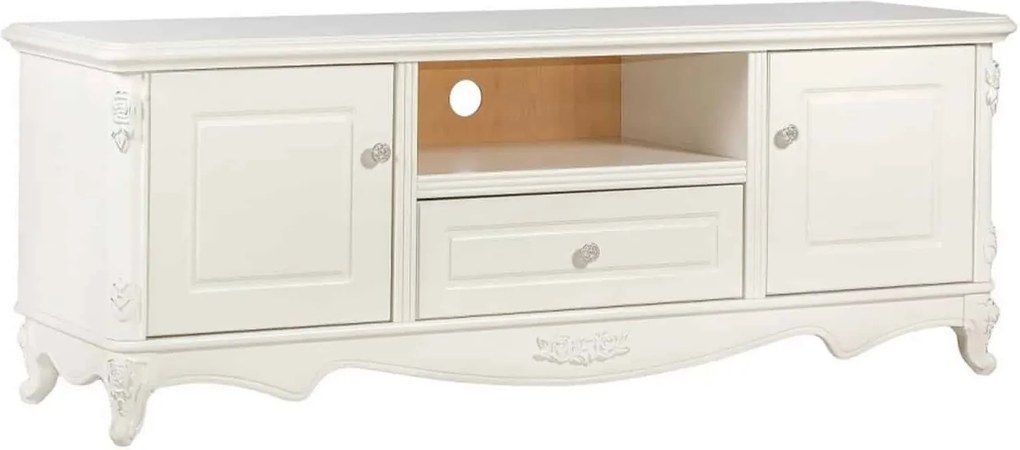 Set lemn masiv Living Paris 3 Piese Ecru - Dreapta